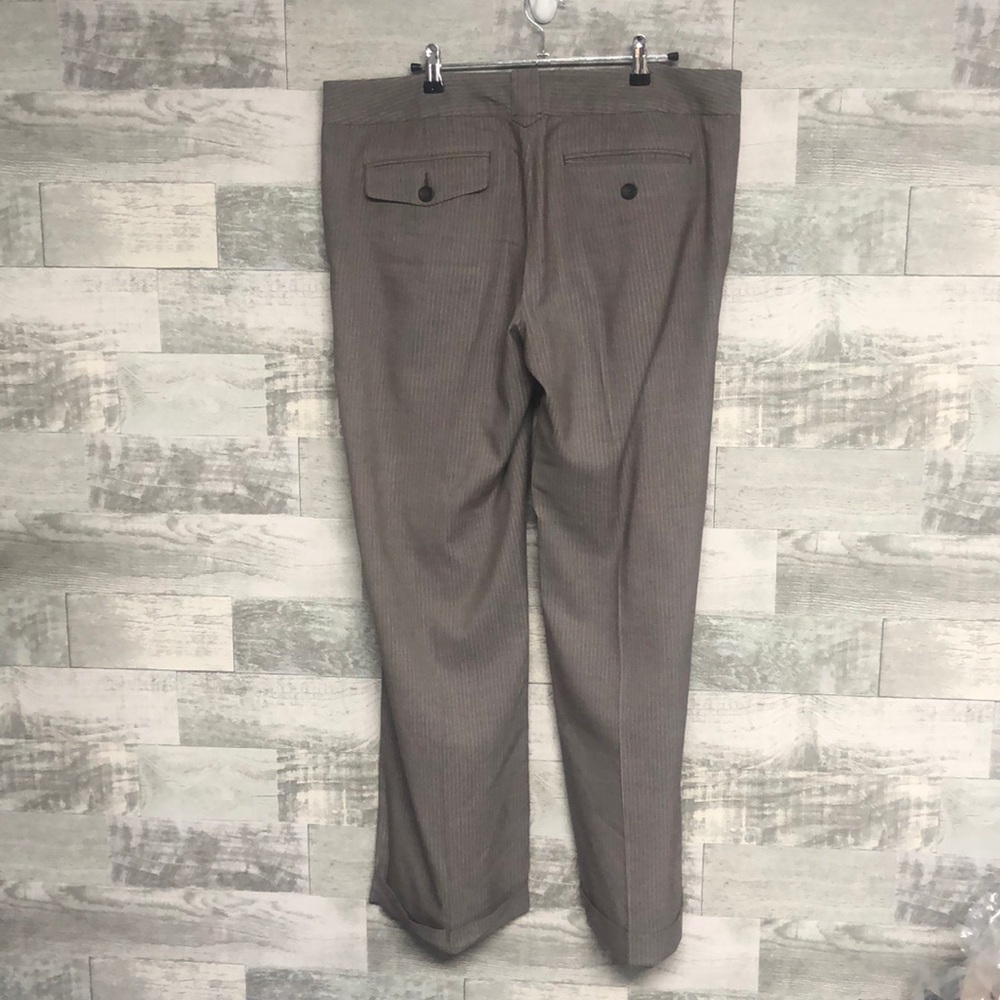 Banana Republic ‘Harrison’ wide legged, lined, cuffed  size 14.
